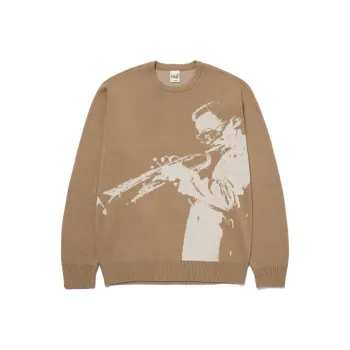 HUF X Miles Davis Sweaters Unisex Brown