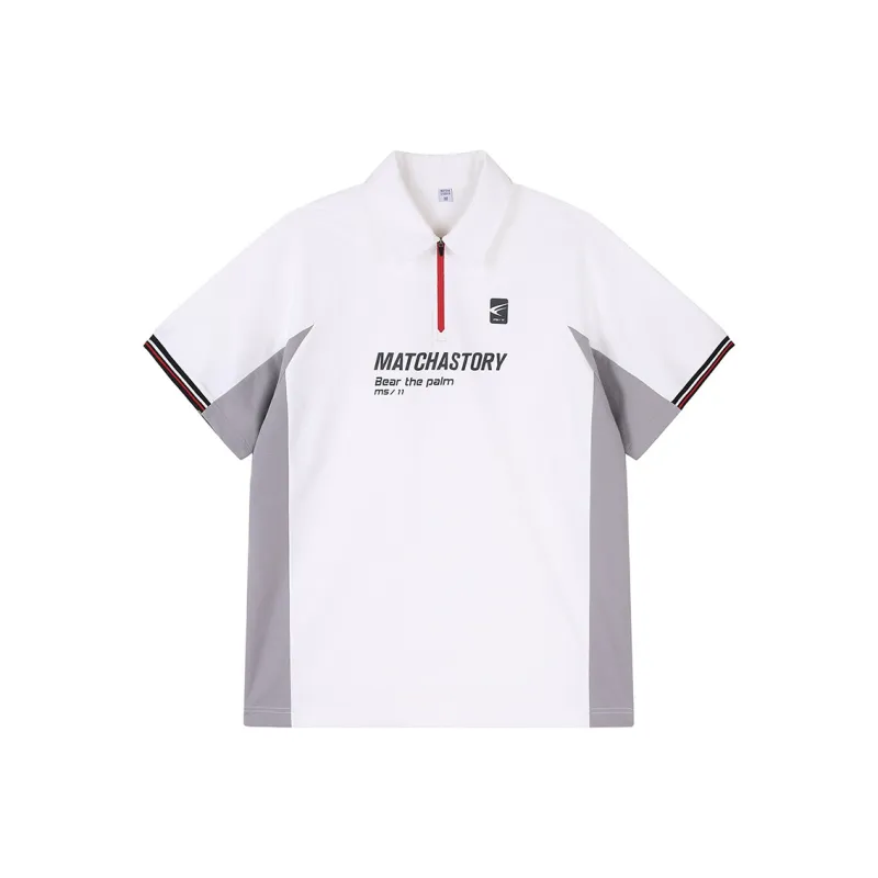 MATCHA STORY Polo Shirts Unisex-0