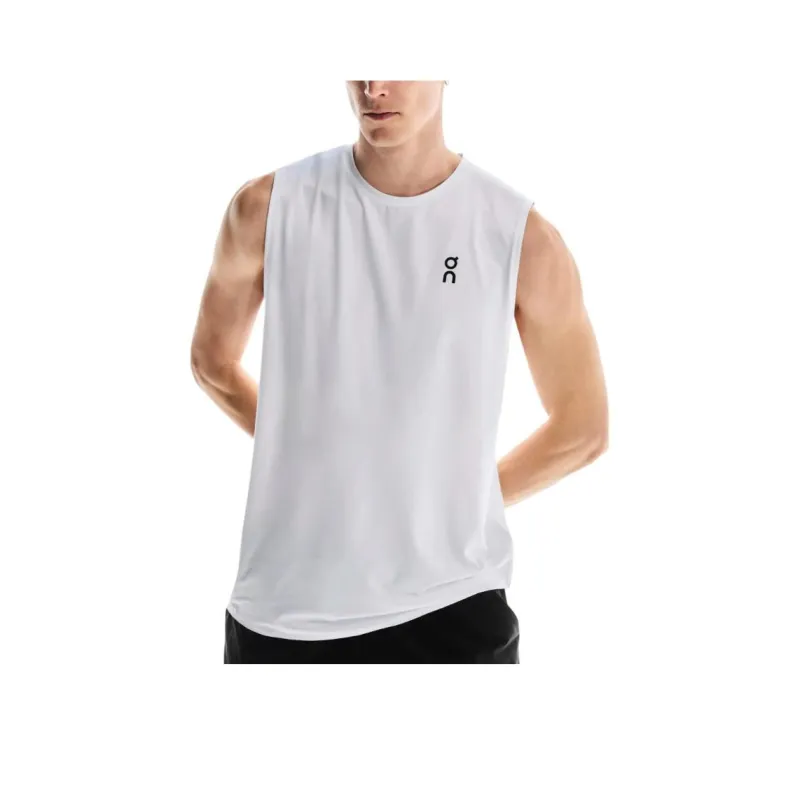 On Court Tank Top Men's Pure White-0