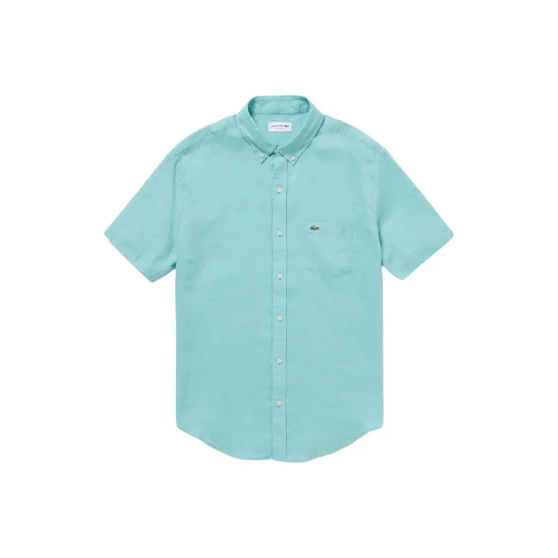LACOSTE Shirts Men Turquoise-0