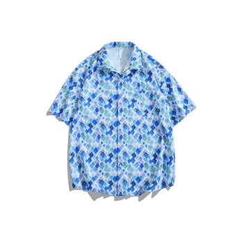 MOPE Shirts Unisex Crete Blue