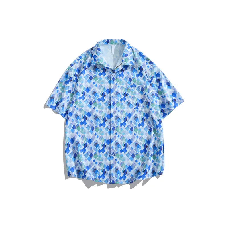 MOPE Shirts Unisex Crete Blue-0
