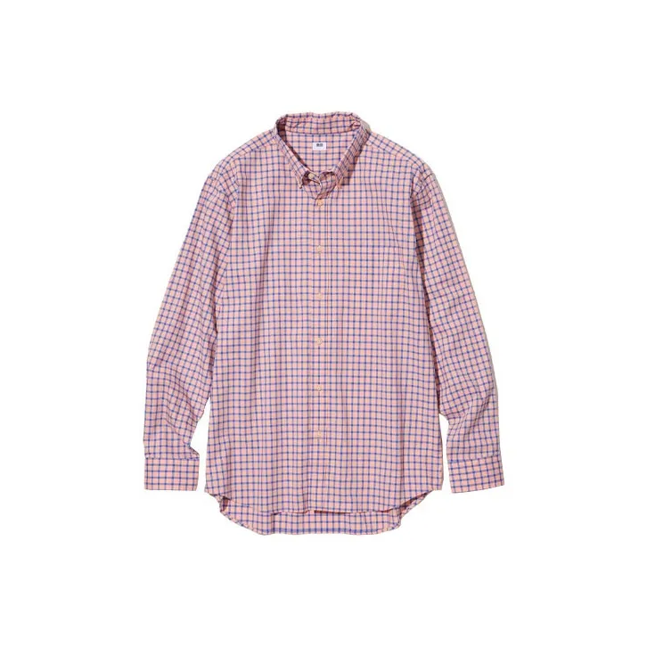 UNIQLO Shirts Unisex Peach Pink-0