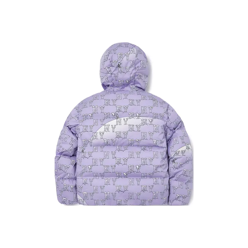 MLB New York Yankees Down Jacket Women's Purple-1