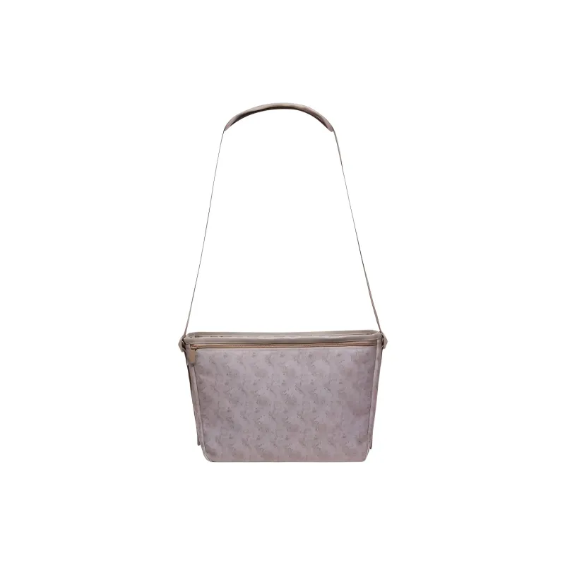 Jordan Polyester Shoulder Bag Crossbody Bag Regular Unisex Puzzle Stone Gray-1