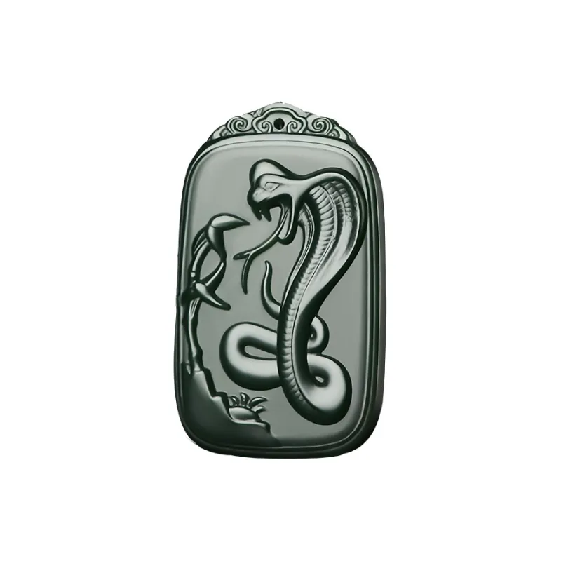 KUNYUYAO Hetian Jade Pendants Green Jade Unisex-15