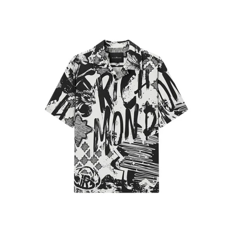 JOHN RICHMOND Shirt Men's Light Gray Plant-0