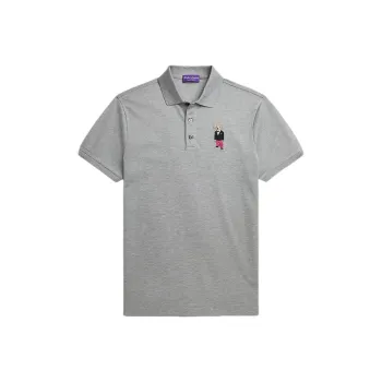 Ralph Lauren Purple Label Polo Shirt Men's Gray