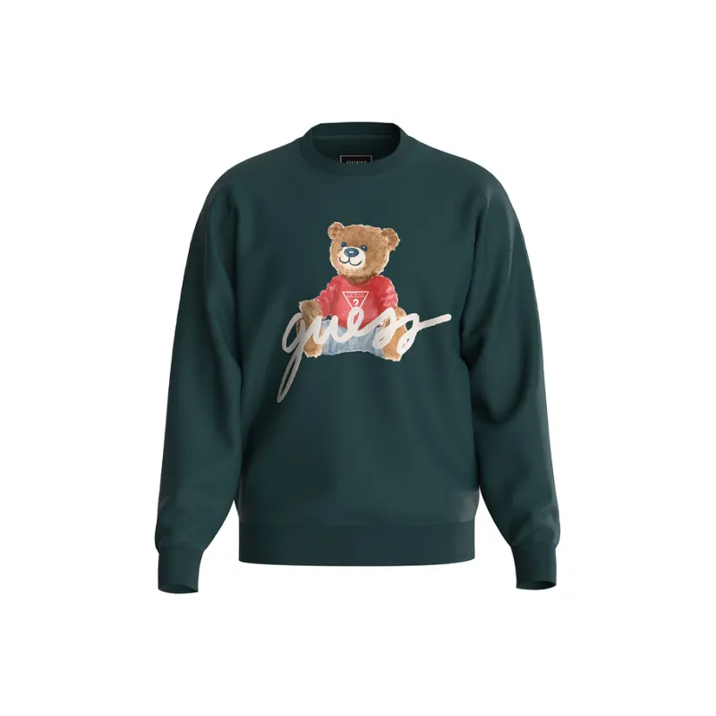 GUESS Sweatshirt Men's Dark Green-0