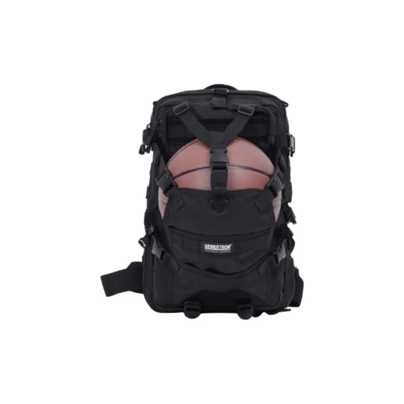 Seibertron Polyester Backpack Men's Black/Brown-4