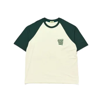 STAYREAL Lakeland Sleeves Loose Fit Crew Neck Short-Sleeved T-Shirts Unisex