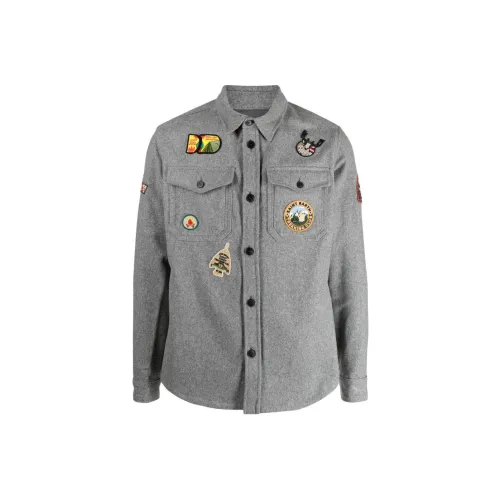 MC2 Saint Barth Multi-patch Button-down Shirt Jacket