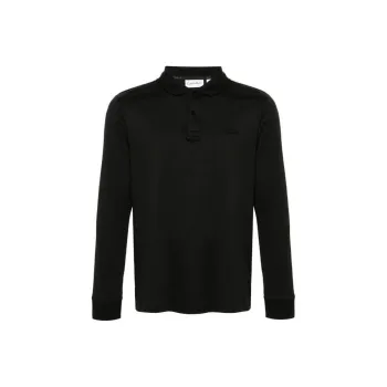 Calvin Klein Logo patch Cotton Polo Shirt