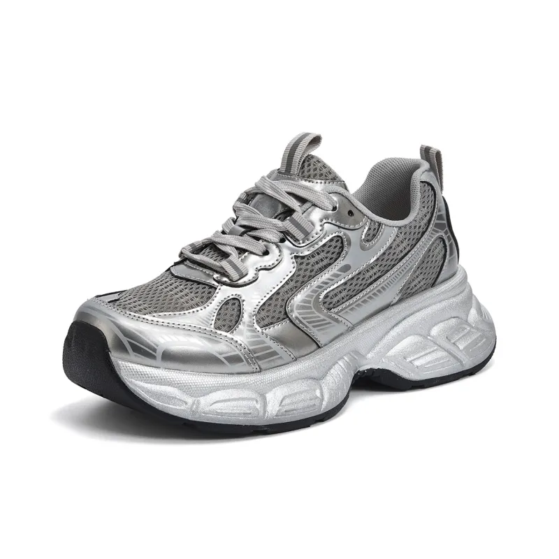 La Chapelle Abrasion Resistant Low Top Chunky Sneakers Women's-8