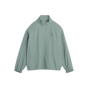 Maison Kitsune SS25 Jackets & Coats Unisex Asphalt Gray Green