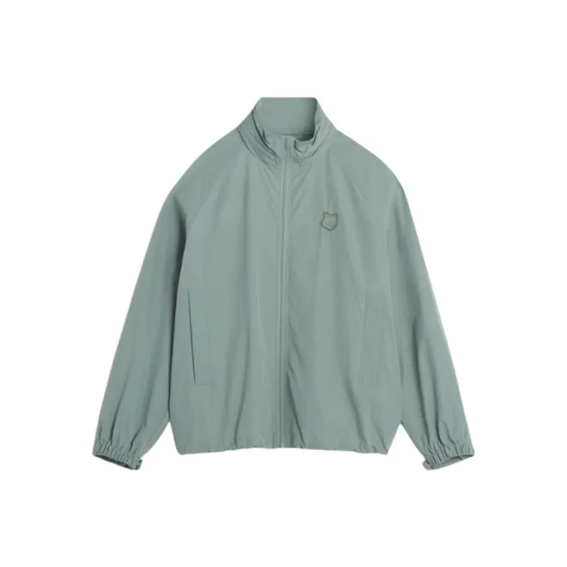 Maison Kitsune SS25 Jackets & Coats Unisex Asphalt Gray Green-0