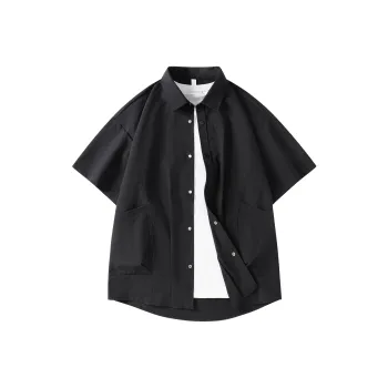 TESTUNG Fashion Minimalist Style Shirt Unisex