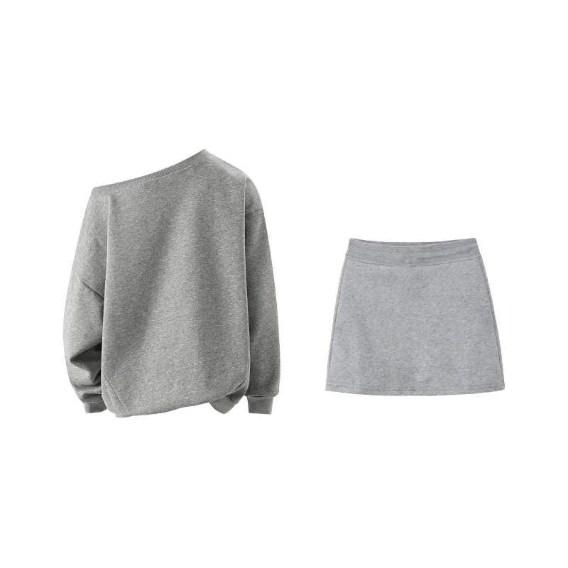 FOASIS Two Piece Skirt Sets Women's-3