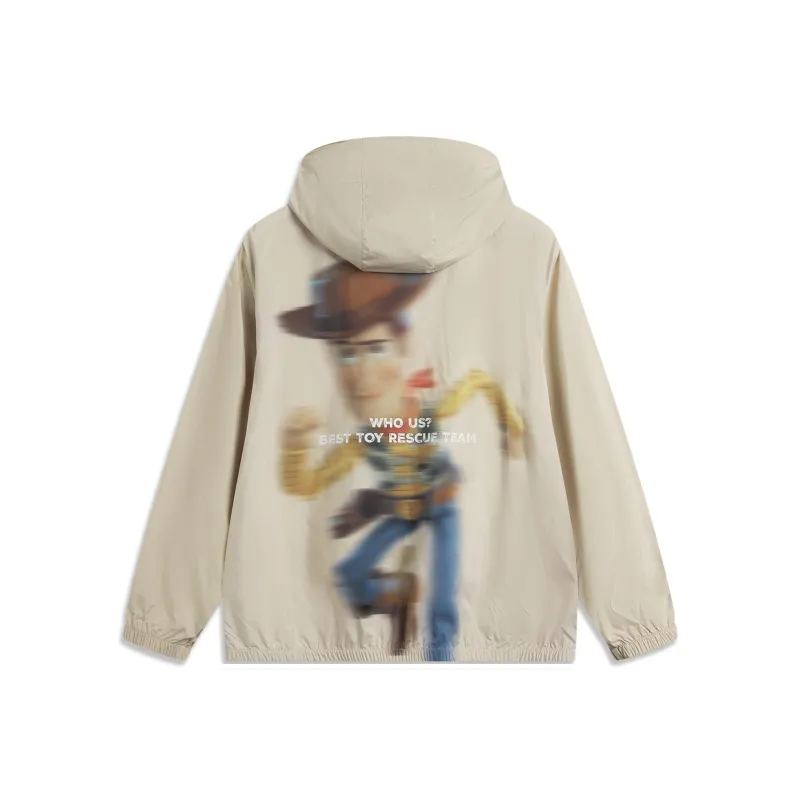 LiNing x Disney Trench Coat Men's Seashore Gray-1