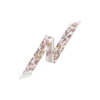 DIOR Silk Twill, Silk Scarves Women's Ecru