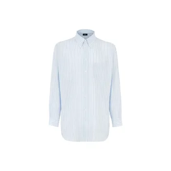 FENDI Shirts Men Light Blue
