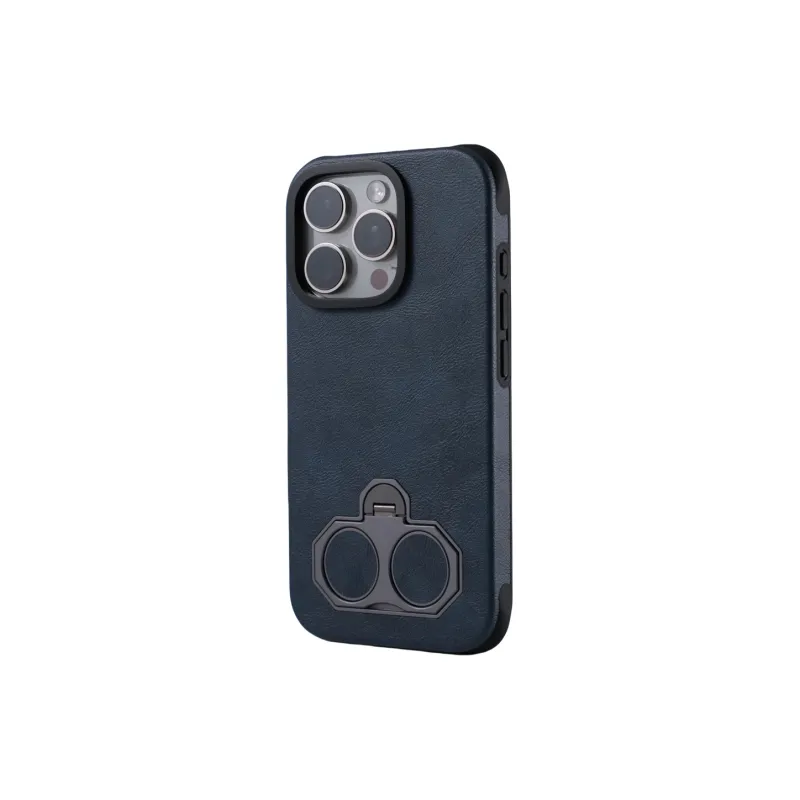 DEPA Vegan Leather Material Ring Clasp Stand Magnetic Phone Cases Compatible With Apple 13/14/15/16 Series Luxury-8