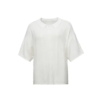 NOMT Polo Shirts Unisex White