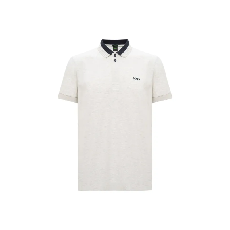 HUGO BOSS Polo Shirt Men's Light Gray-0