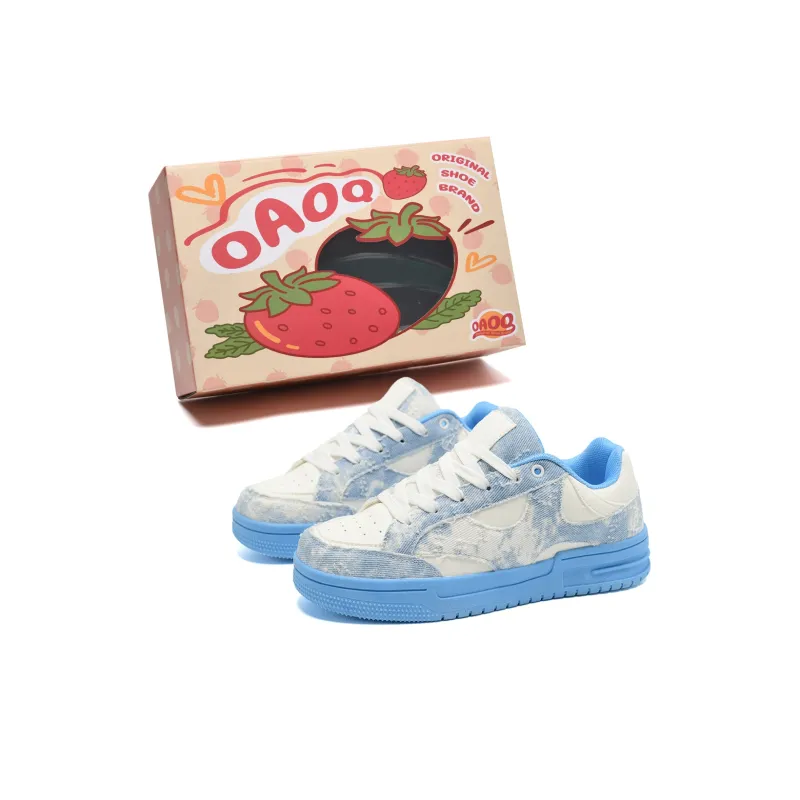 OAOQ Slip Resistant, Abrasion Resistant, Lightweight, Breathable, Height Increasing Low Top Skateboard Shoes Unisex-13