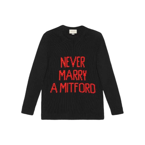 GUCCI Sweaters Men Black