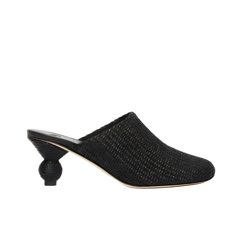 WEEKEND MaxMara Closed Toe Slippers 5.5cm Women's Black-1