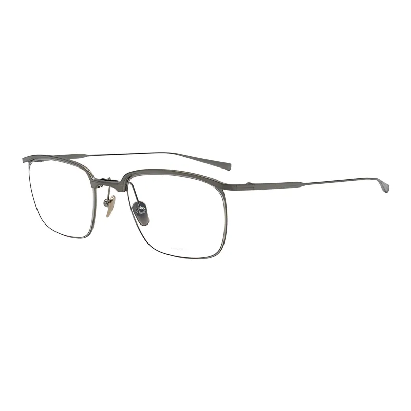 MASUNAGA Titanium Rectangular Eyeglass Frames Unisex Multicolor-0