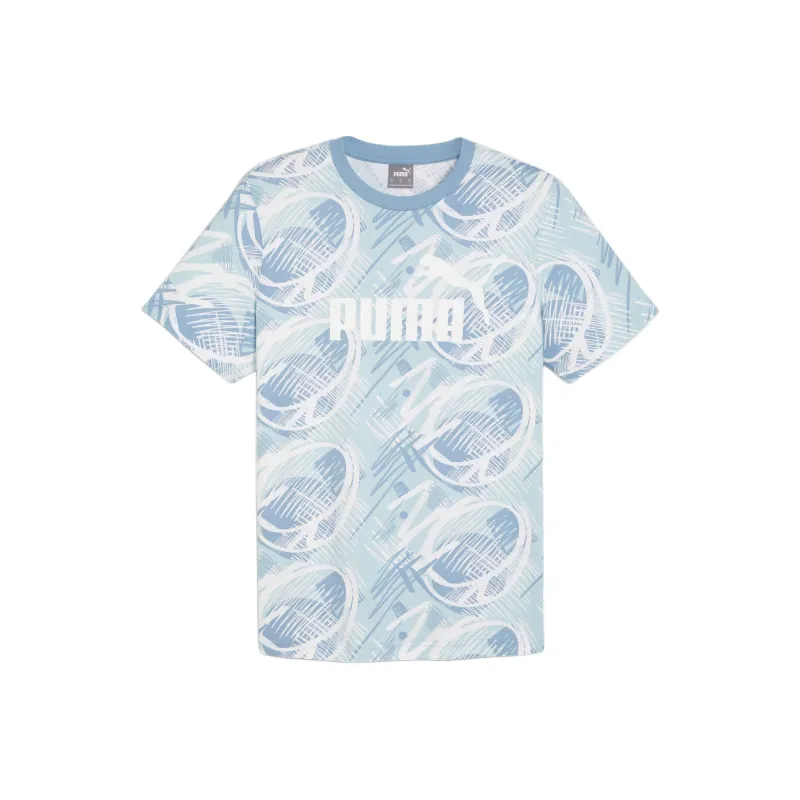 PUMA Protec.t T Shirts Men Zen Blue-0