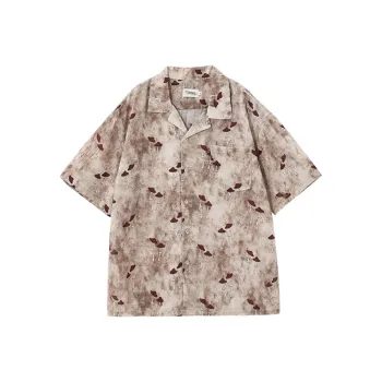 KORAKUBLUE Shirt Unisex Mushroom Brown