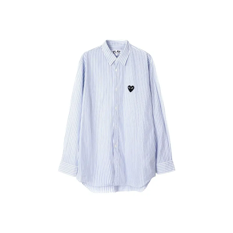 CDG Play Shirt Men's Light Blue-0