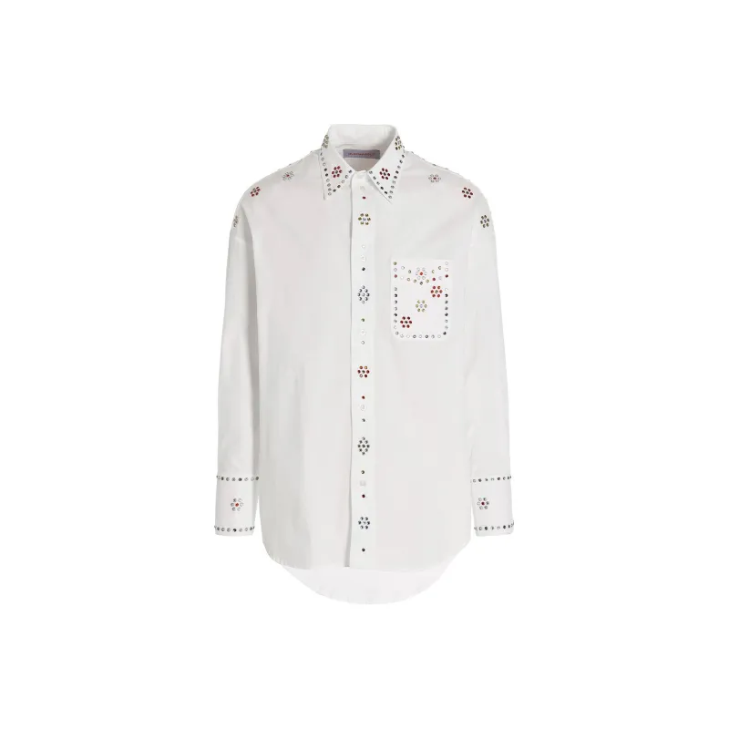 BLUEMARBLE Rhinestone Shirt-0