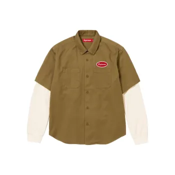 Supreme Thermal Sleeve Work Shirt