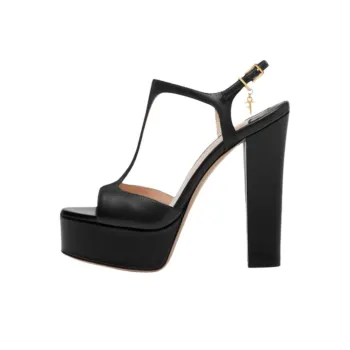 TF Angelina One Strap Sandals 13cm Women's Black
