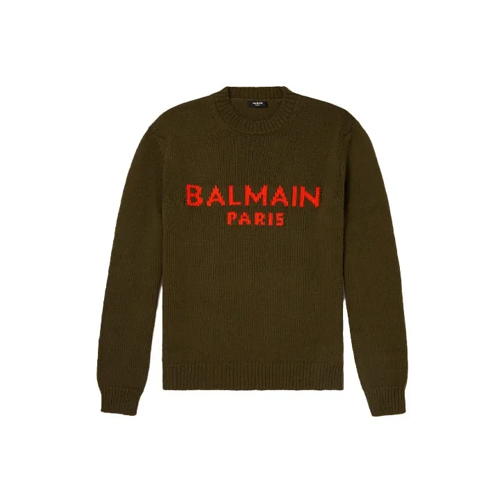 BALMAIN Merino Pullover-0