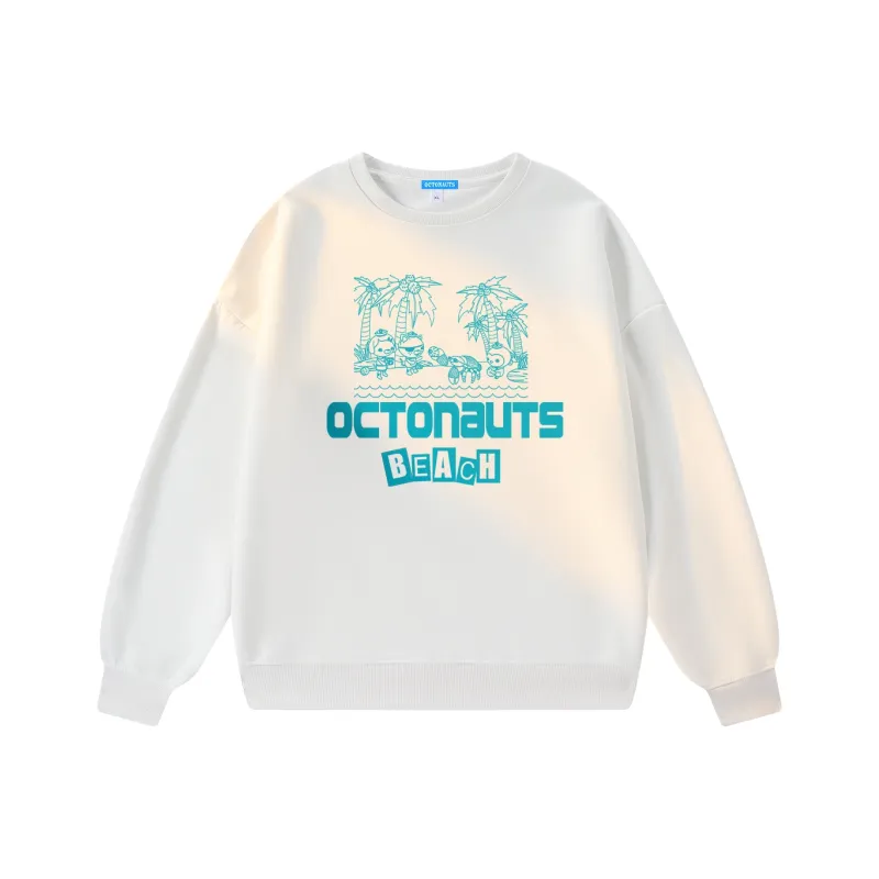 Small Columns Under The Sea Sweatshirt Unisex-0