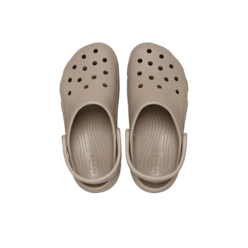 Crocs Classic Platform Clog Clogs Women's Taupe-2