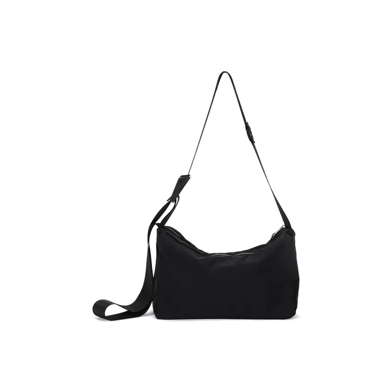 Dubaolu Fabric Shoulder Bag, Crossbody Bag Medium Size Women's Black-3