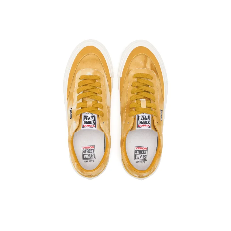 Vision Street Wear Flat Top Low Top Skateboard Shoes Unisex Sunflower Yellow-4
