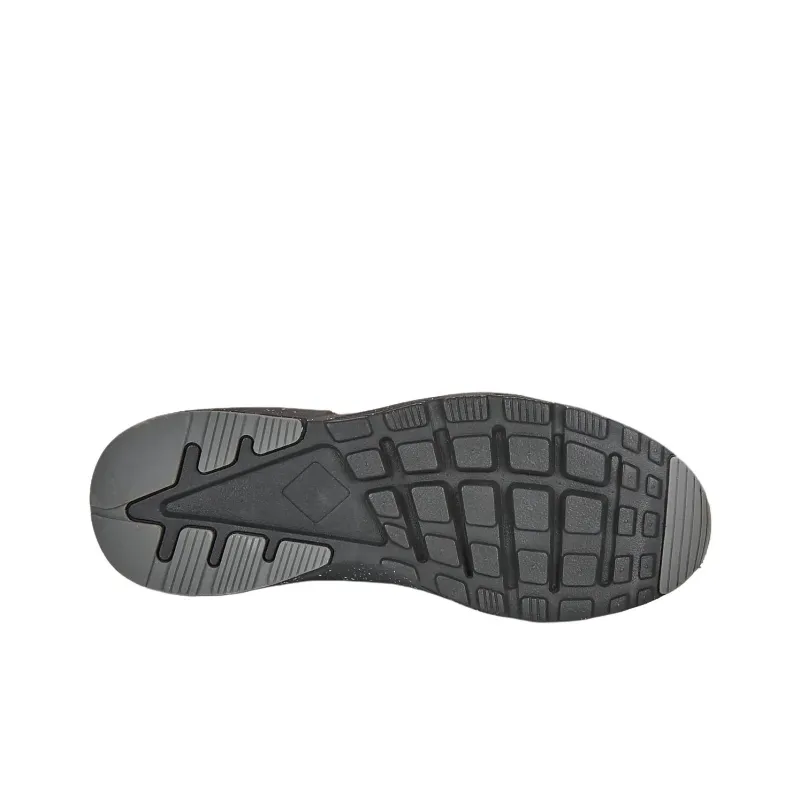 Kappa LOGO SAFIR Slip Resistant And Breathable Low Top Running Shoes Men's Black-6