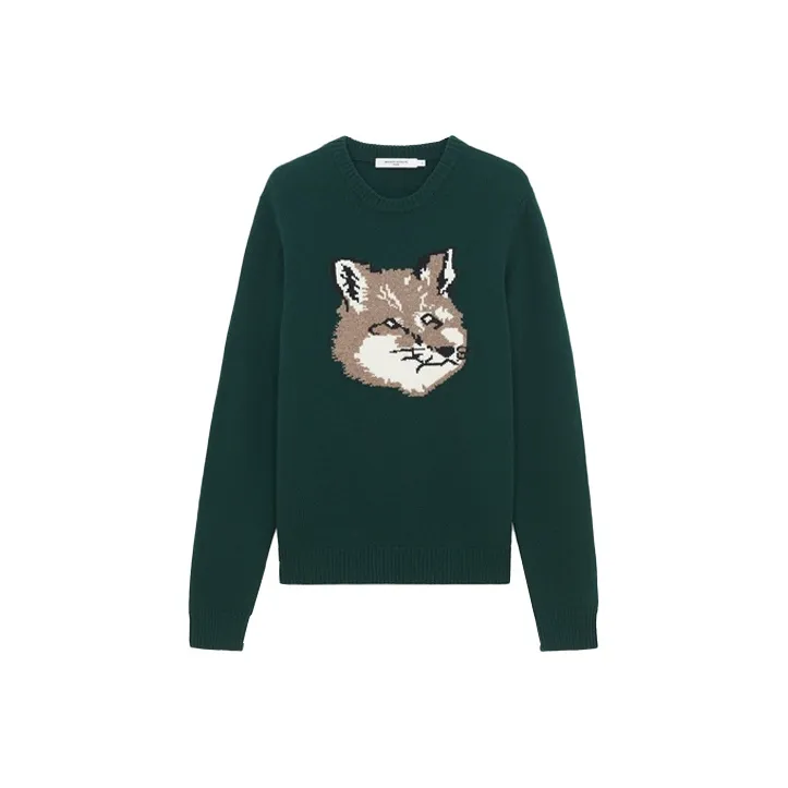 Maison Kitsune FW21 Sweater Men's Green-0