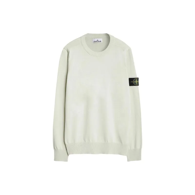 STONE ISLAND Compass Patch Crewneck Jumper-0