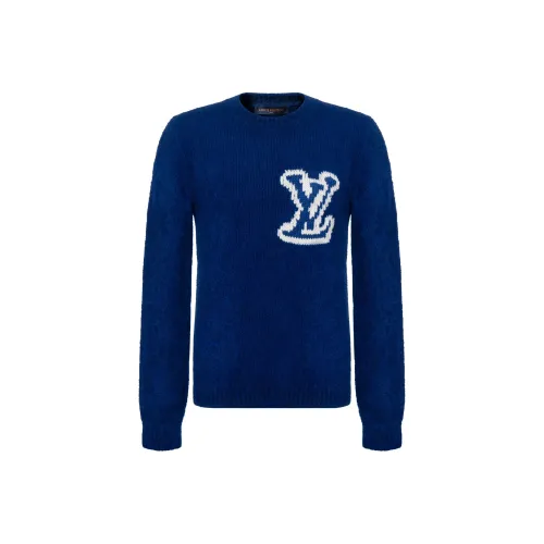 LOUIS VUITTON 2010s LV intarsia Sweater