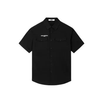 KARL LAGERFELD SS24 Shirt Men's Black