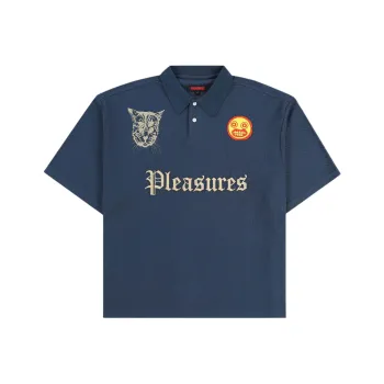 PLEASURES Wyatt Boxy Polo