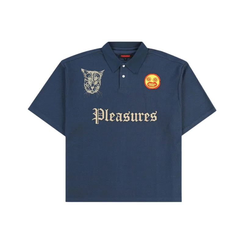 PLEASURES Wyatt Boxy Polo-0